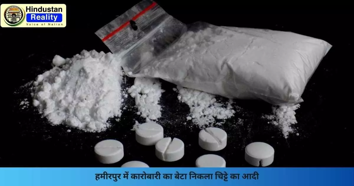 Hamirpur News: हमीरपुर में कारोबारी का बेटा निकला चिट्टे का आदी Hamirpur News: हमीरपुर में कारोबारी का बेटा निकला चिट्टे का आदी
