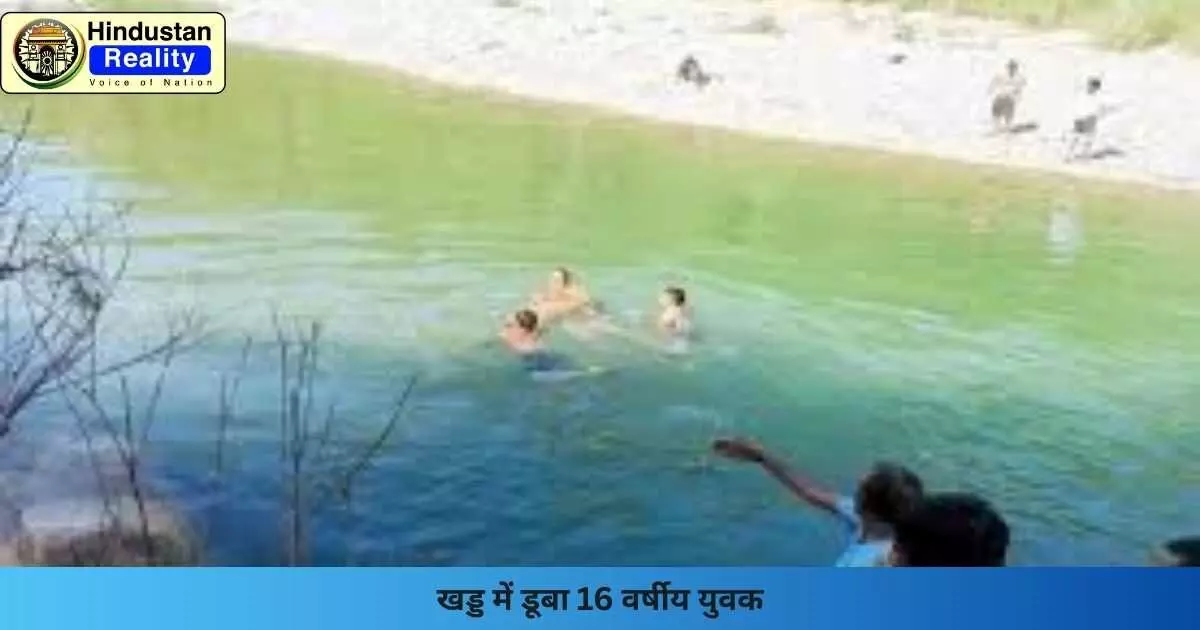 Hamirpur News: खड्ड में डूबा 16 वर्षीय युवक Hamirpur News: खड्ड में डूबा 16 वर्षीय युवक